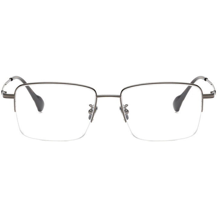Square Glasses EF1133 - Wide Frames for Men with Larger Heads