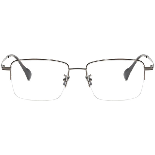 Square Glasses EF1133 - Wide Frames for Men with Larger Heads
