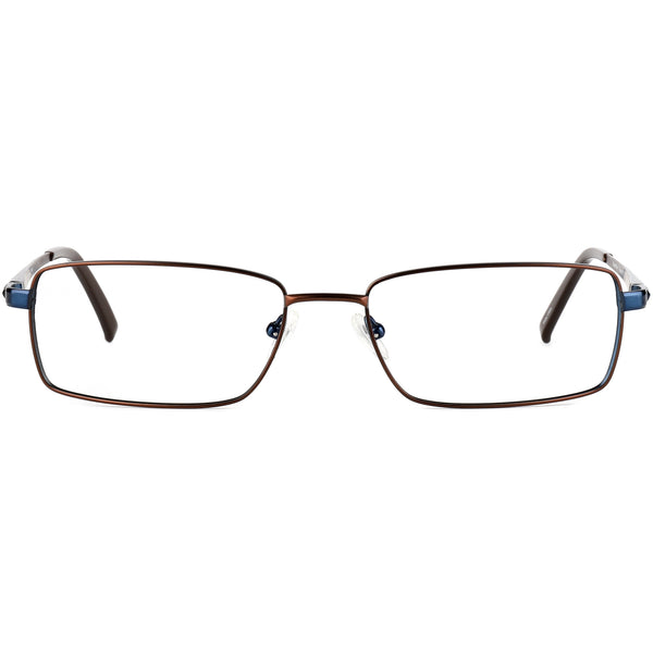 Rectangle Glasses EF1111 - Wide Frames for Men with Larger Heads