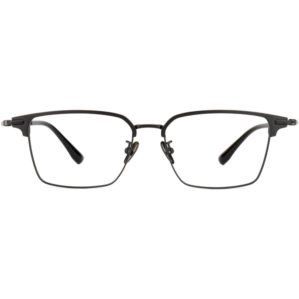 Square Glasses EF1114 - Wide Frames for Men with Larger Heads