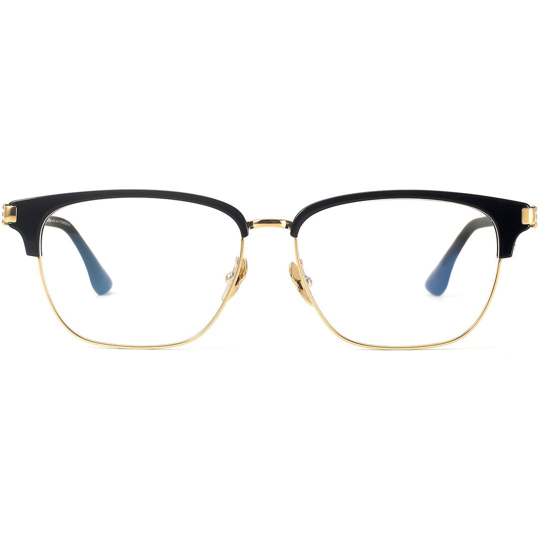 Browline Glasses EF1147 - Wide Frames for Men with Larger Heads