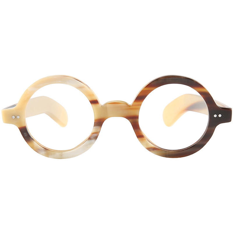 Buffalo Horn Round Glasses NJ1018