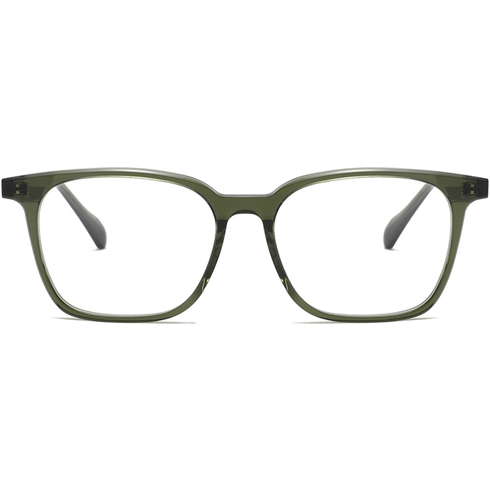 Square Glasses EF1141 - Wide Frames for Men with Larger Heads