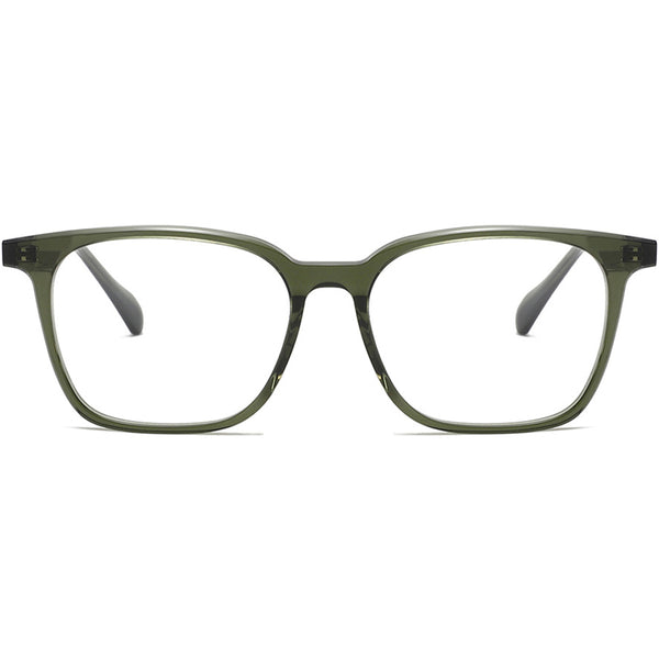 Square Glasses EF1141 - Wide Frames for Men with Larger Heads