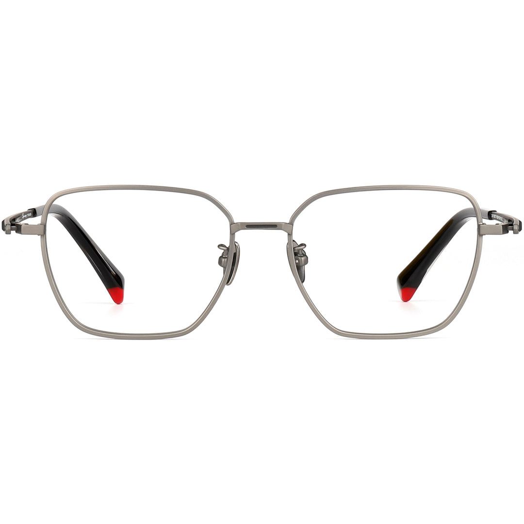 Square Glasses EF1170 - Wide Frames For Men With Larger Heads