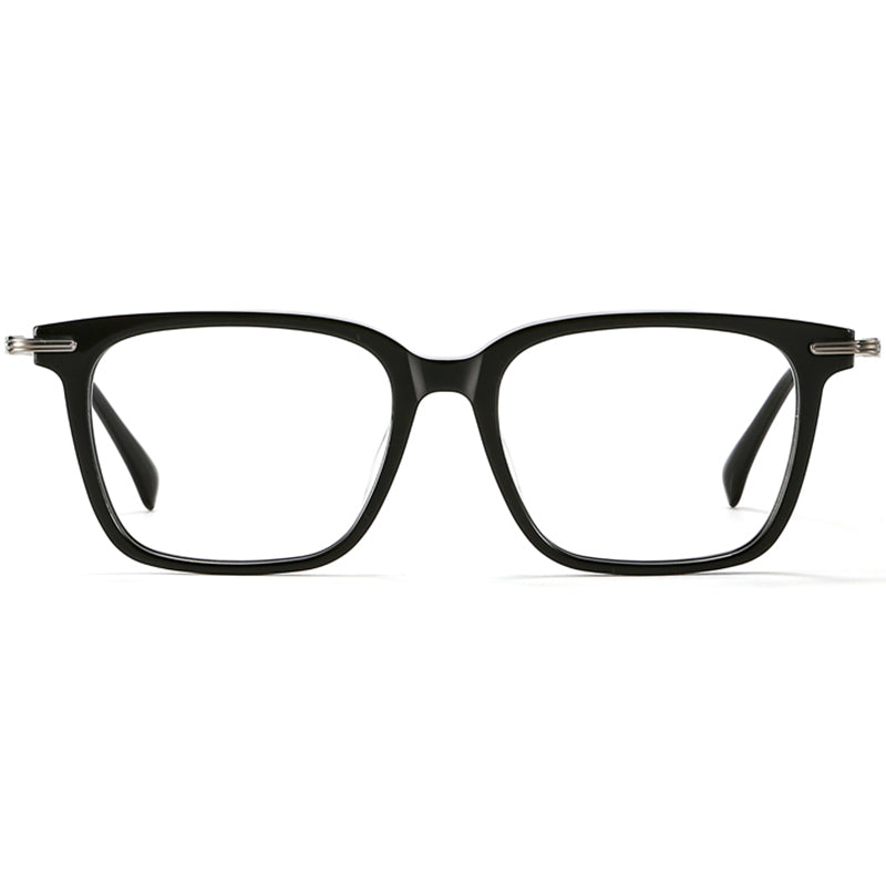 Square Glasses EF1029 - Wide Frames for Men with Larger Heads