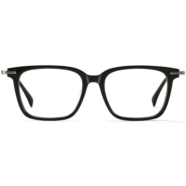 Square Glasses EF1029 - Wide Frames for Men with Larger Heads