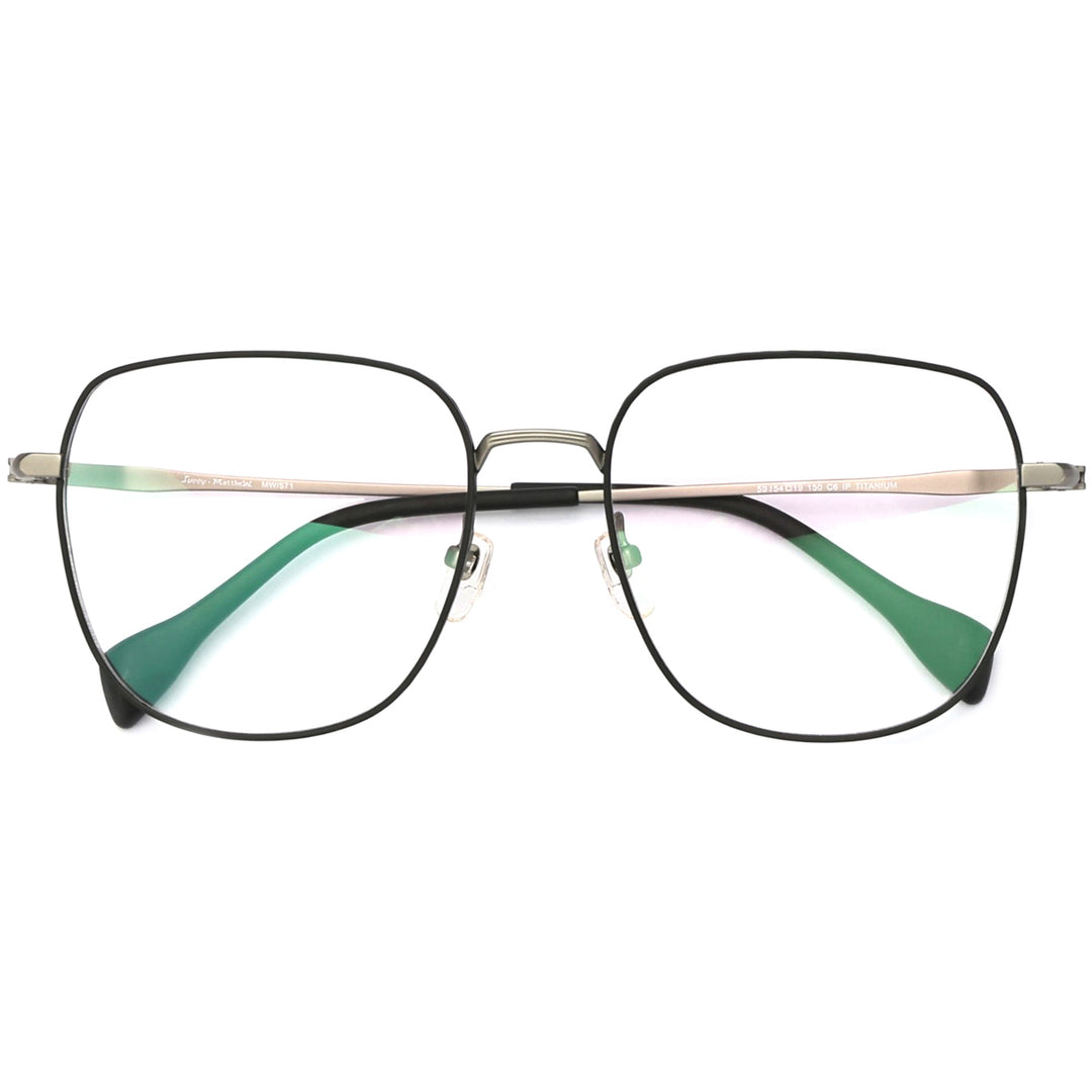 Square Glasses MW1417 - Wide Frames for Men with Larger Heads