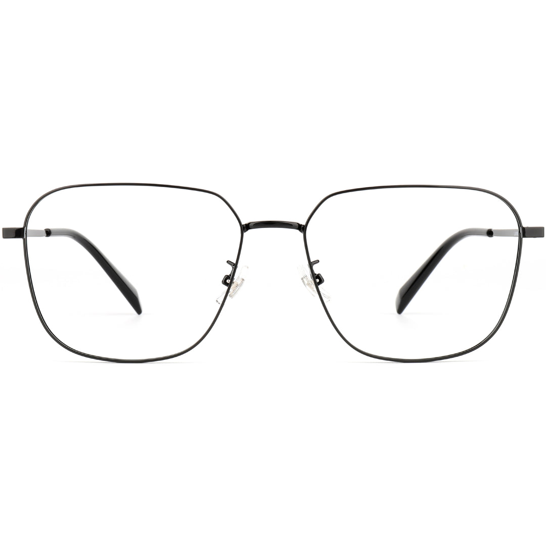 Square Glasses EF1146 - Wide Frames for Men with Larger Heads
