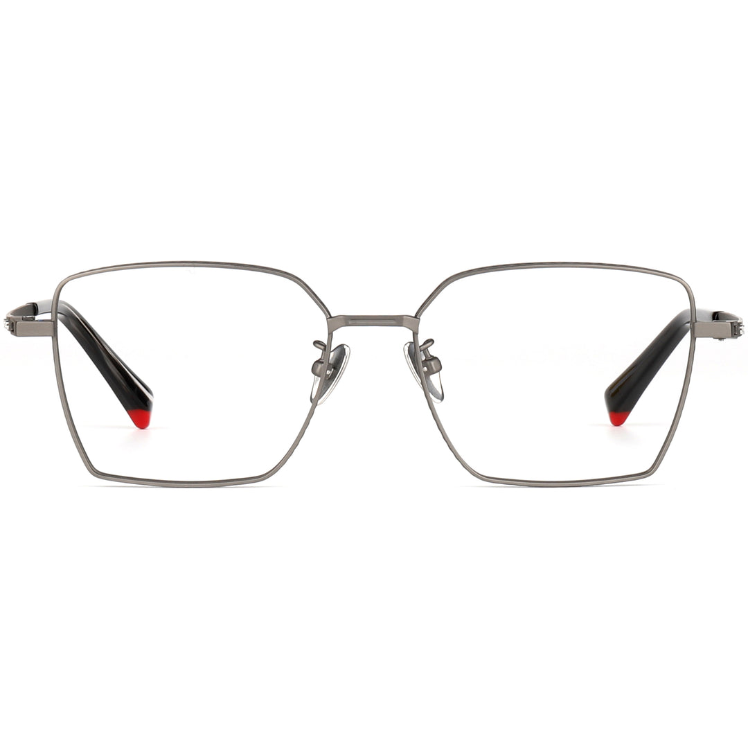 Square Glasses EF1166 - Wide Frames For Men With Larger Heads
