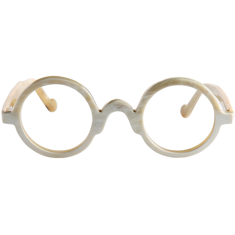 Buffalo Horn Round Glasses NJ1151