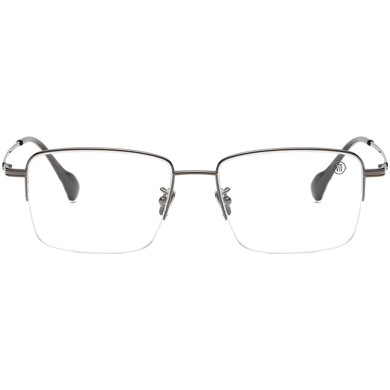 Square Glasses EF1133 - Wide Frames for Men with Larger Heads
