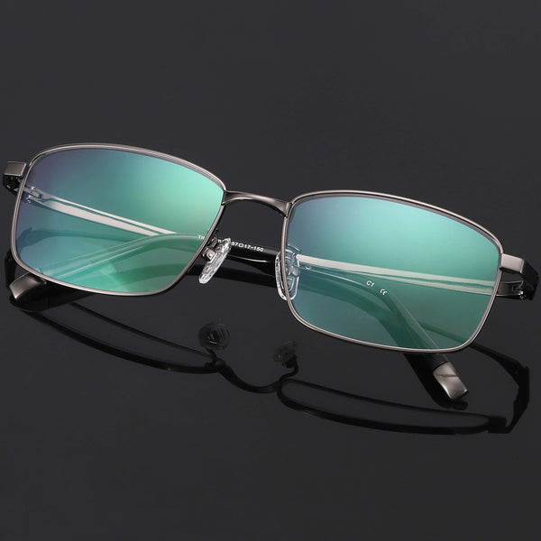 Rectangle Glasses EF1062 - Wide Frames For Men With Larger Heads