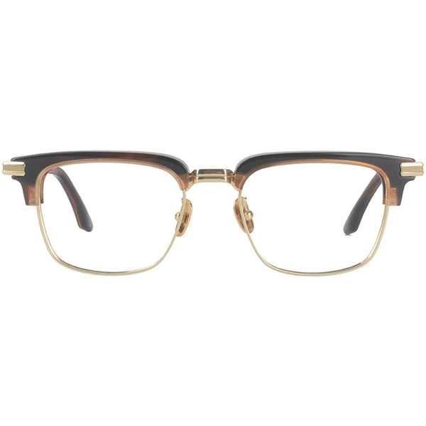 Browline Glasses EF1028 - Wide Frames for Men with Larger Heads