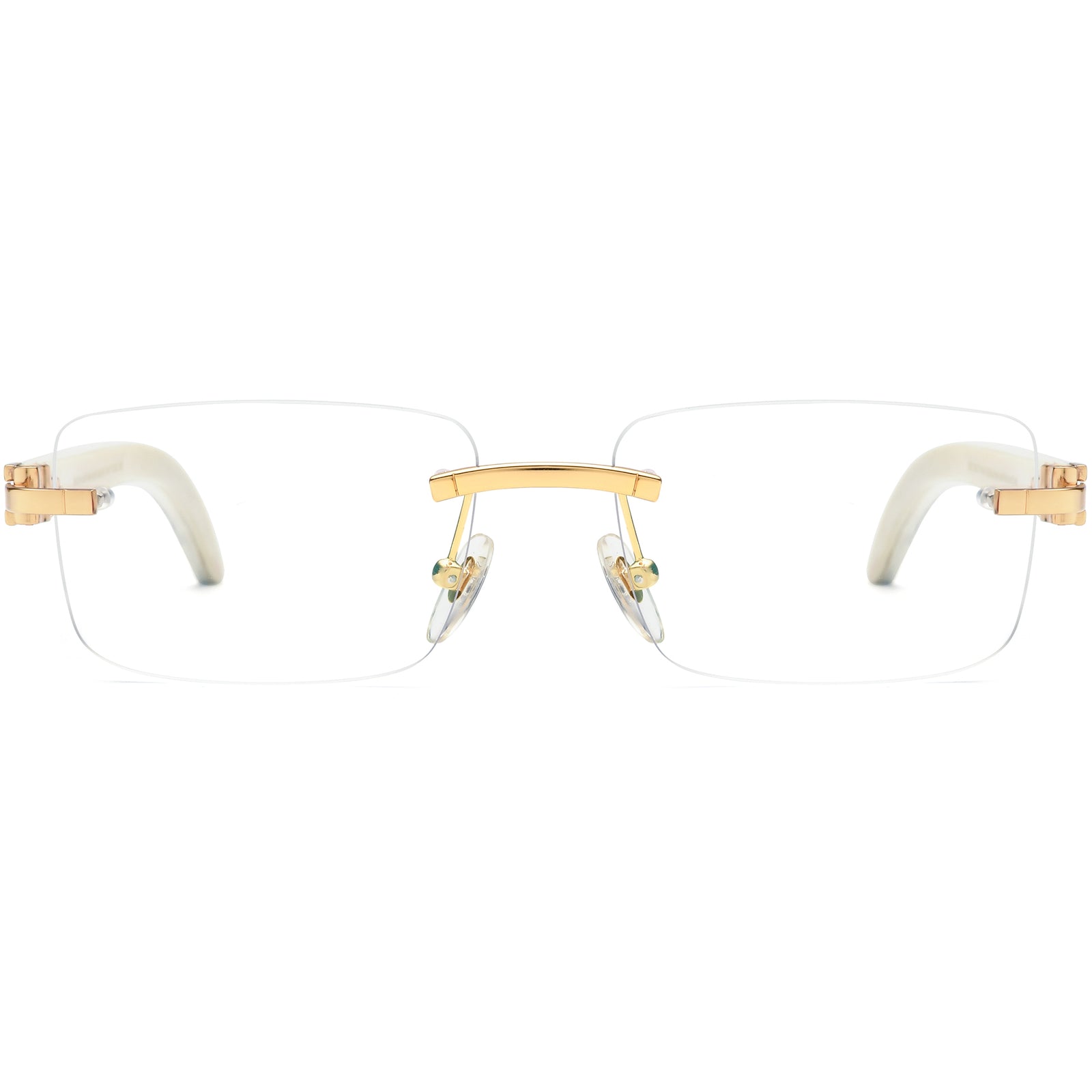 Buffalo Horn Rectangle Glasses BR1309
