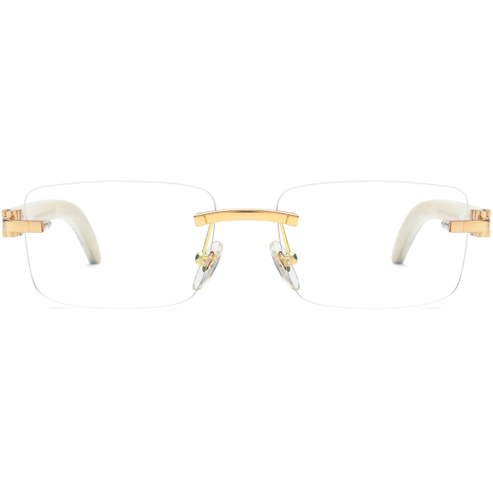 Buffalo Horn Rectangle Glasses BR1309
