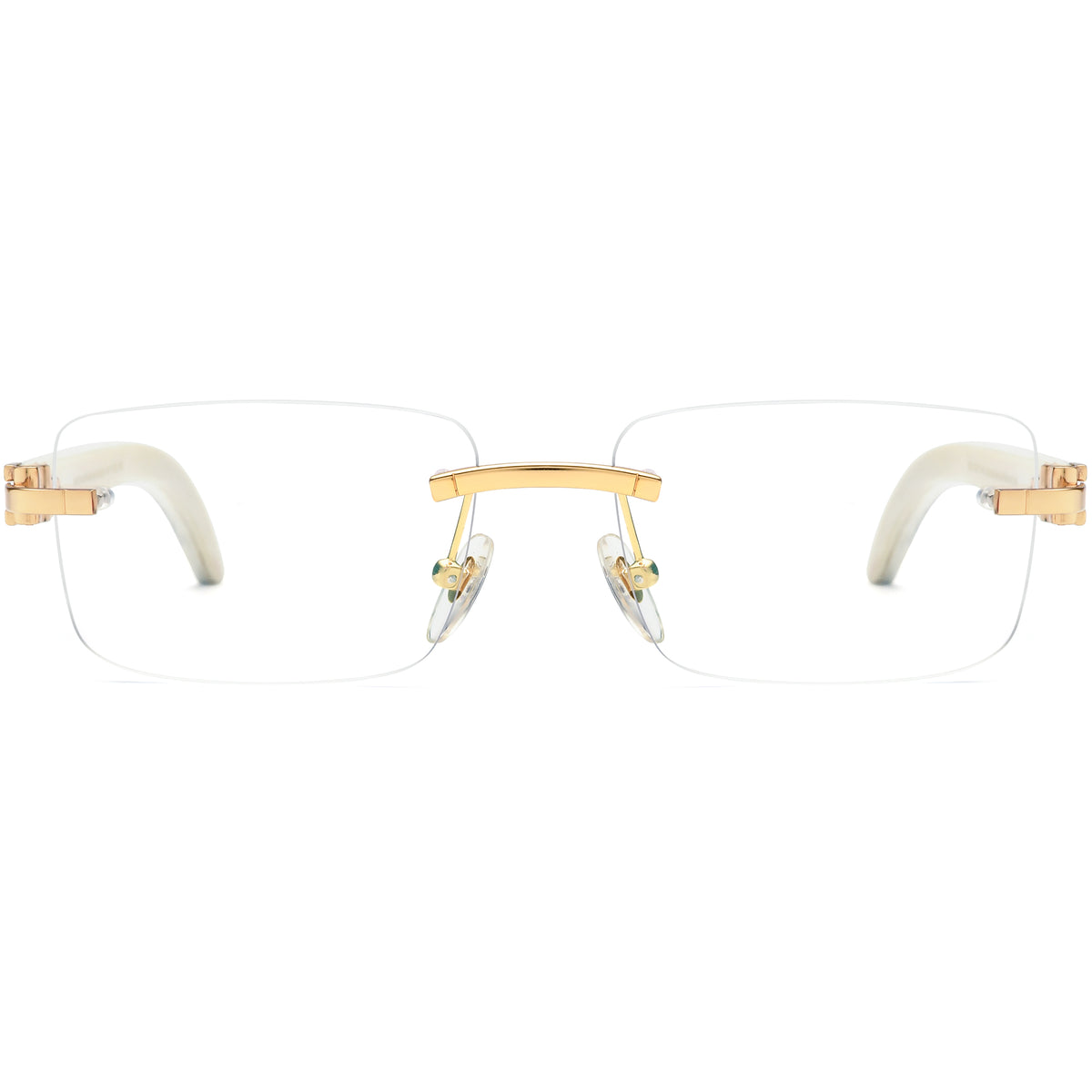 Buffalo Horn Rectangle Glasses BR1309