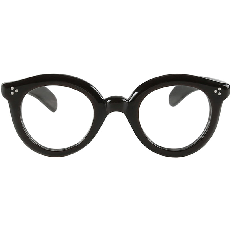 Buffalo Horn Round Glasses NJ1257
