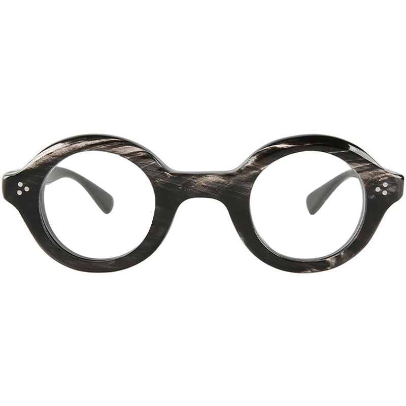 Buffalo Horn Round Glasses NJ1099