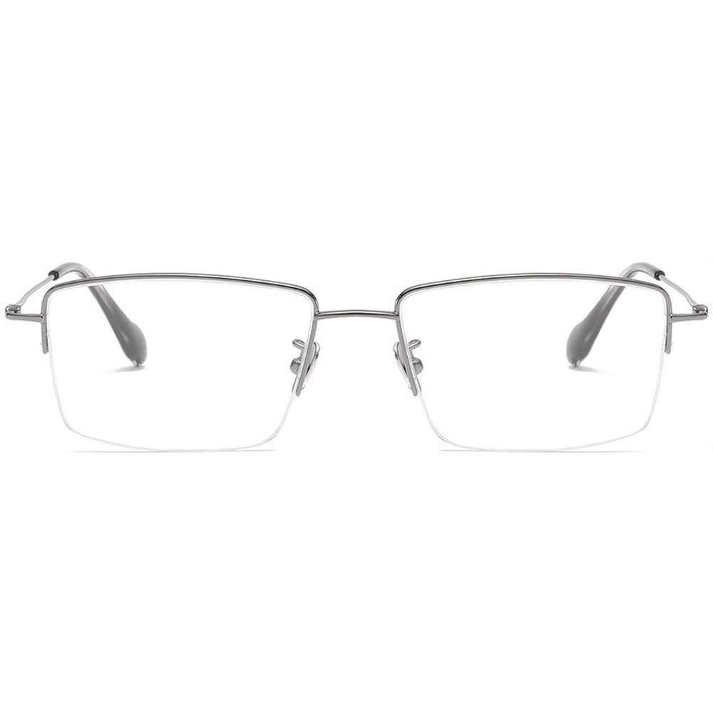 Rectangle Glasses EF1138 - Wide Frames for Men with Larger Heads