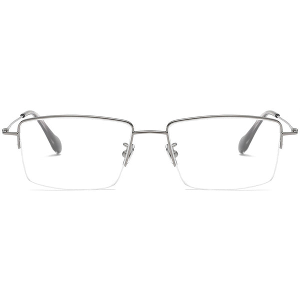 Rectangle Glasses EF1138 - Wide Frames for Men with Larger Heads