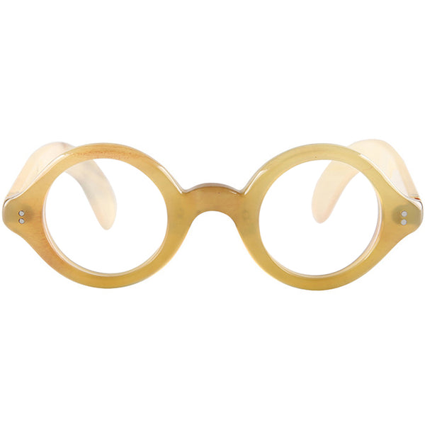 Buffalo Horn Round Glasses NJ1072