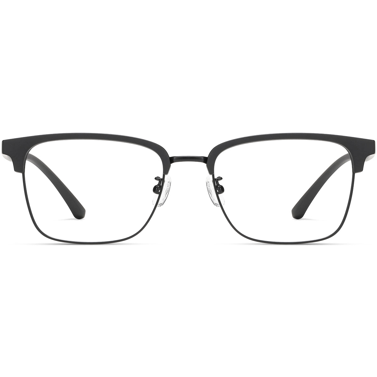 Browline Glasses EF1041 - Wide Frames for Men with Larger Heads