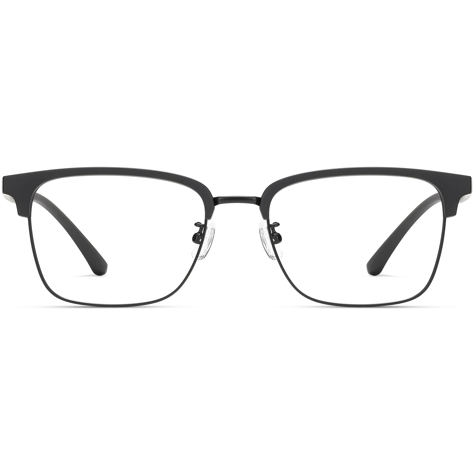 Browline Glasses EF1041 - Wide Frames for Men with Larger Heads