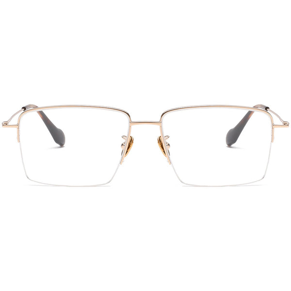 Square Glasses EF1137 - Wide Frames for Men with Larger Heads