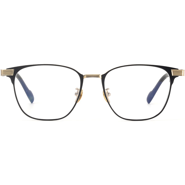 Square Glasses EF1124 - Wide Frames for Men with Larger Heads