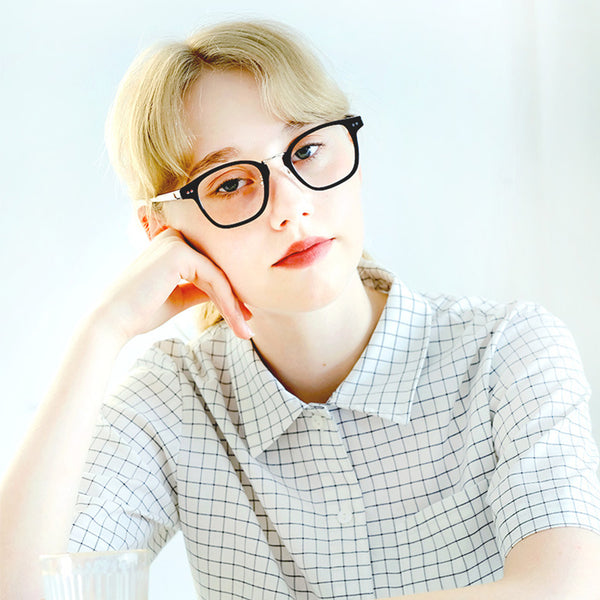 Square Glasses A1494