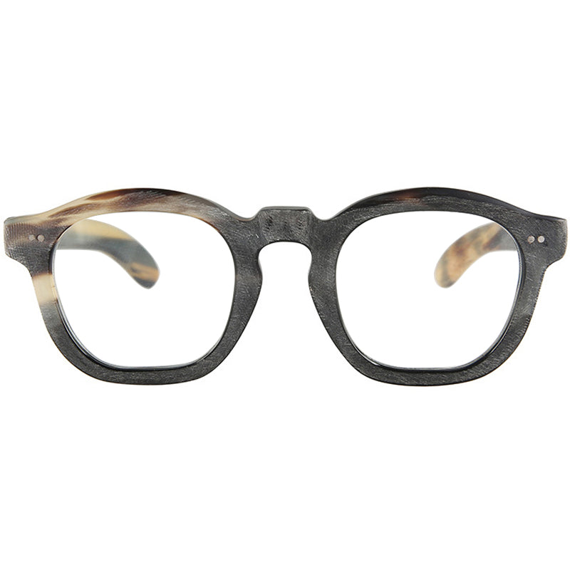 Buffalo Horn Square Glasses NJ1063
