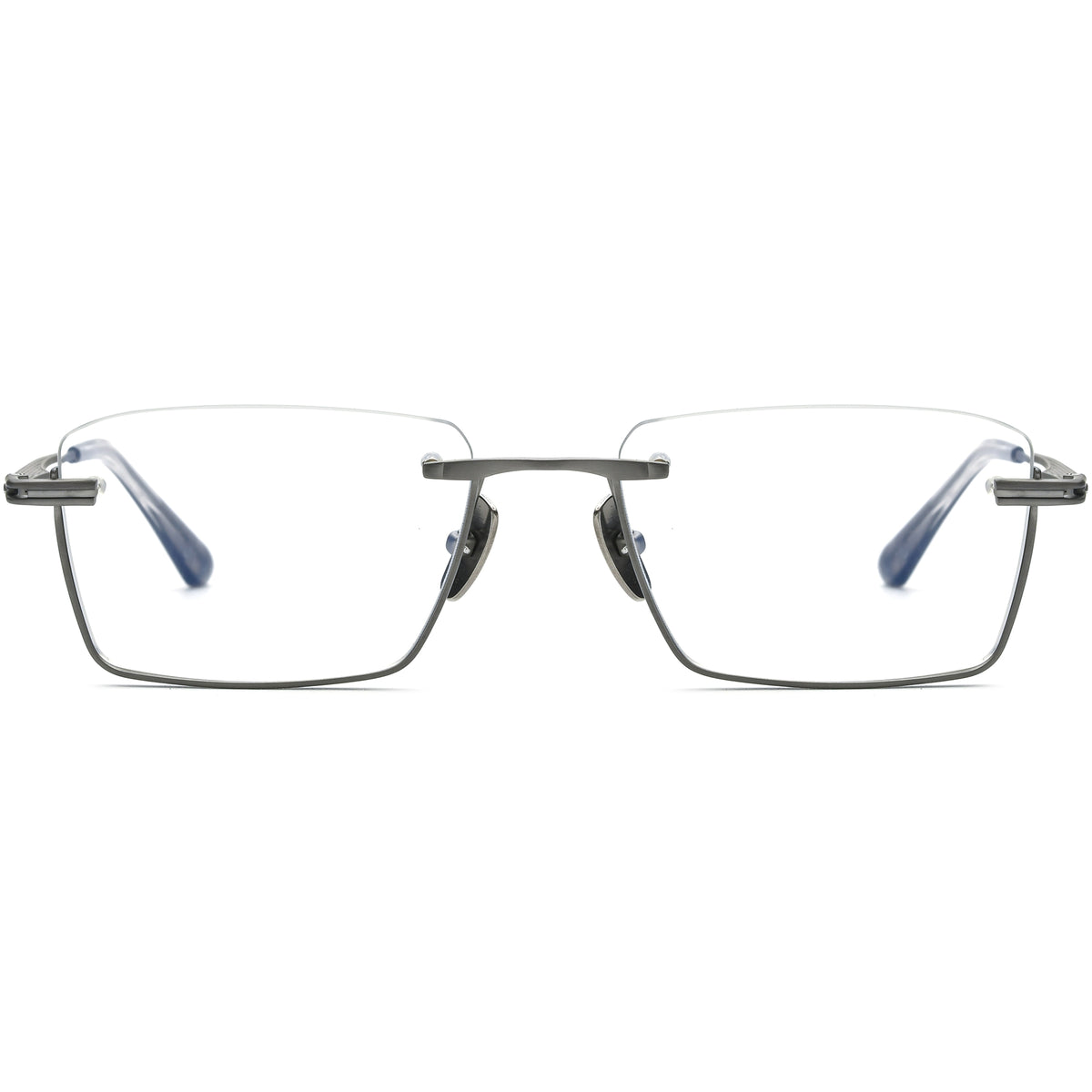 Reverse Half Rim Glasses | EYESHELLS