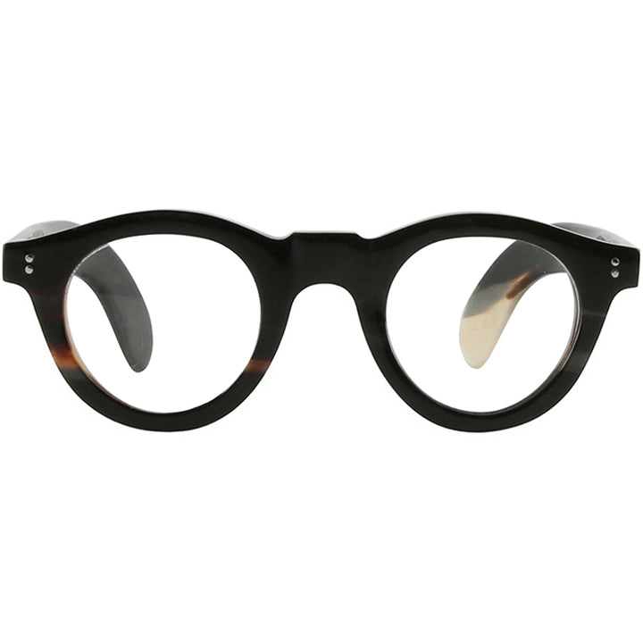 Buffalo Horn Round Glasses NJ1086