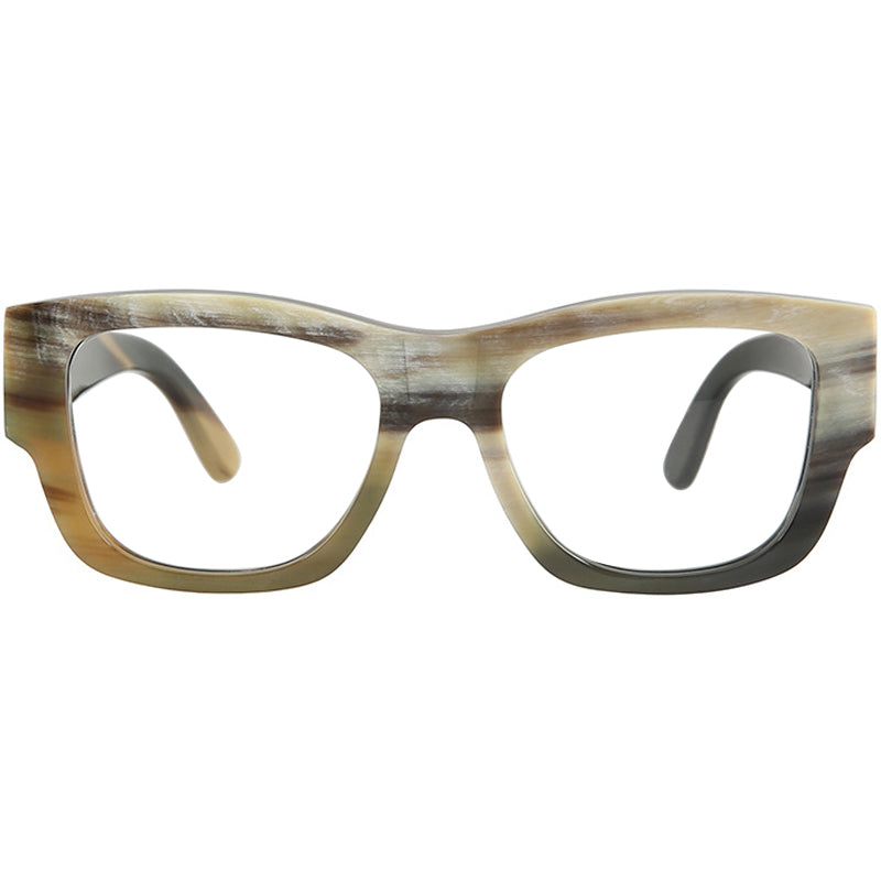 Buffalo Horn Sqaure Glasses NJ1242