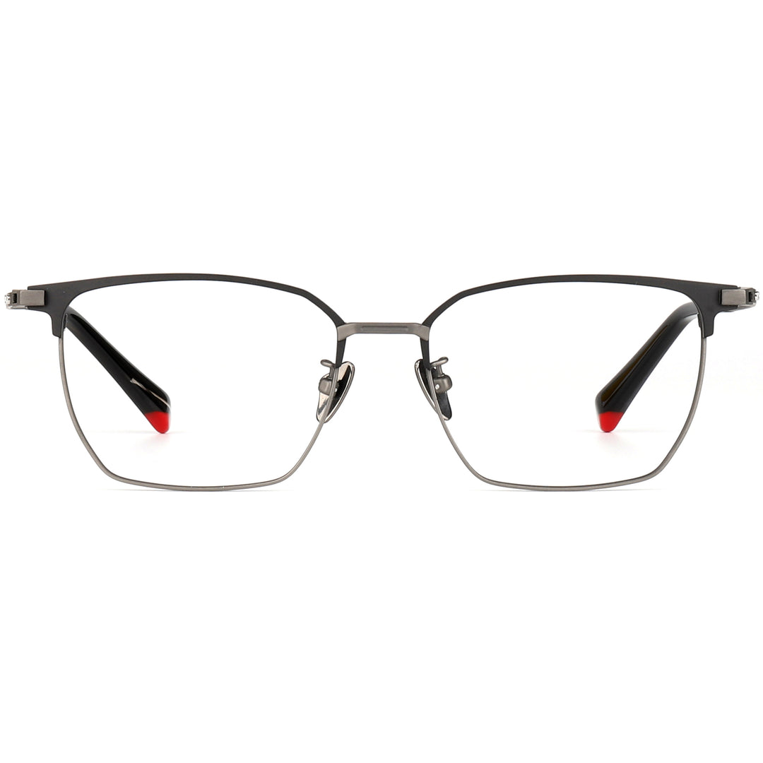 Square Glasses EF1163 - Wide Frames For Men With Larger Heads