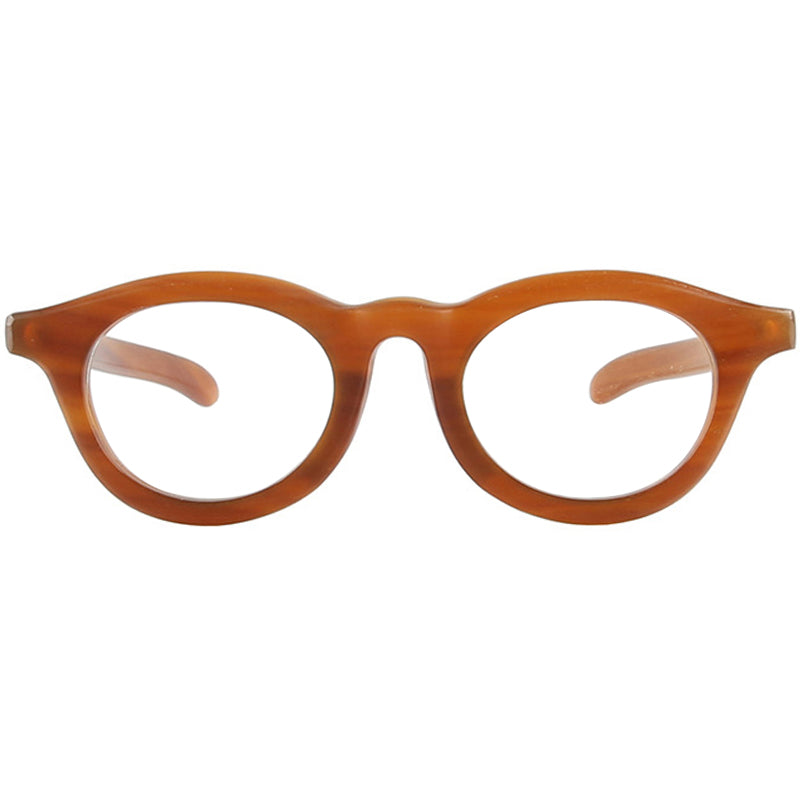 Buffalo Horn Round Glasses NJ1224