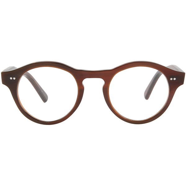 Buffalo Horn Round Glasses NJ1213