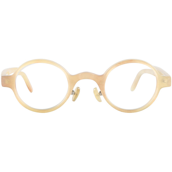 Buffalo Horn Round Glasses NJ1237