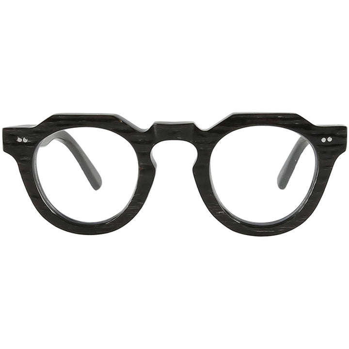 Buffalo Horn Round Glasses NJ1057