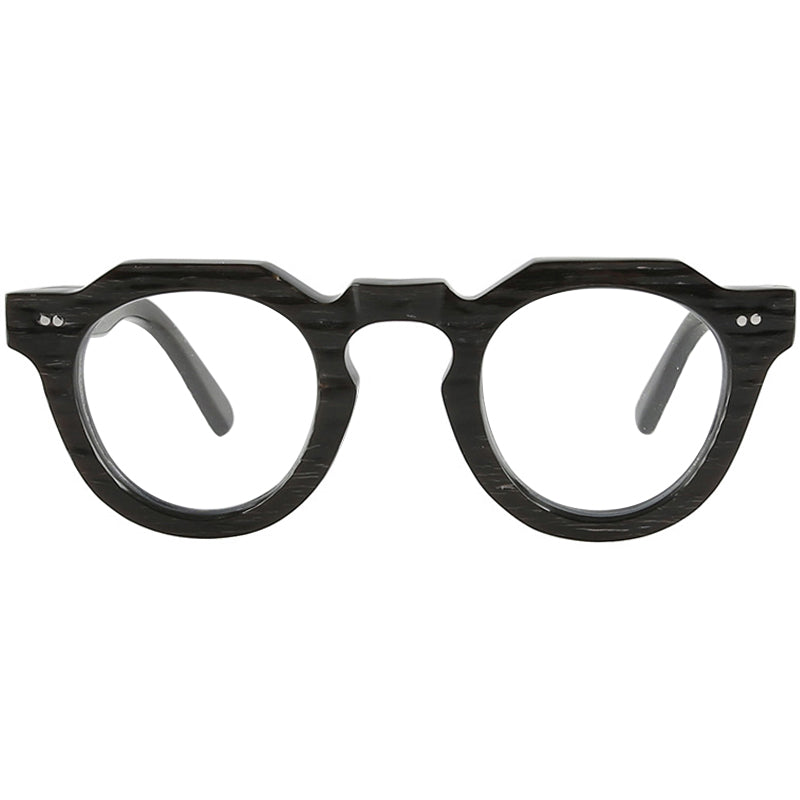 Buffalo Horn Round Glasses NJ1057