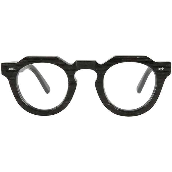 Buffalo Horn Round Glasses NJ1057