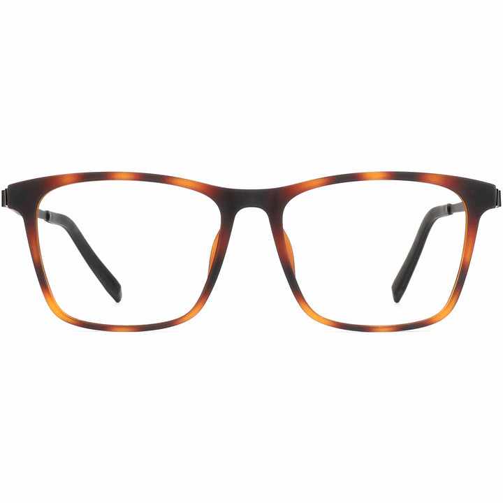 Square Glasses EF1119 - Wide Frames for Men with Larger Heads