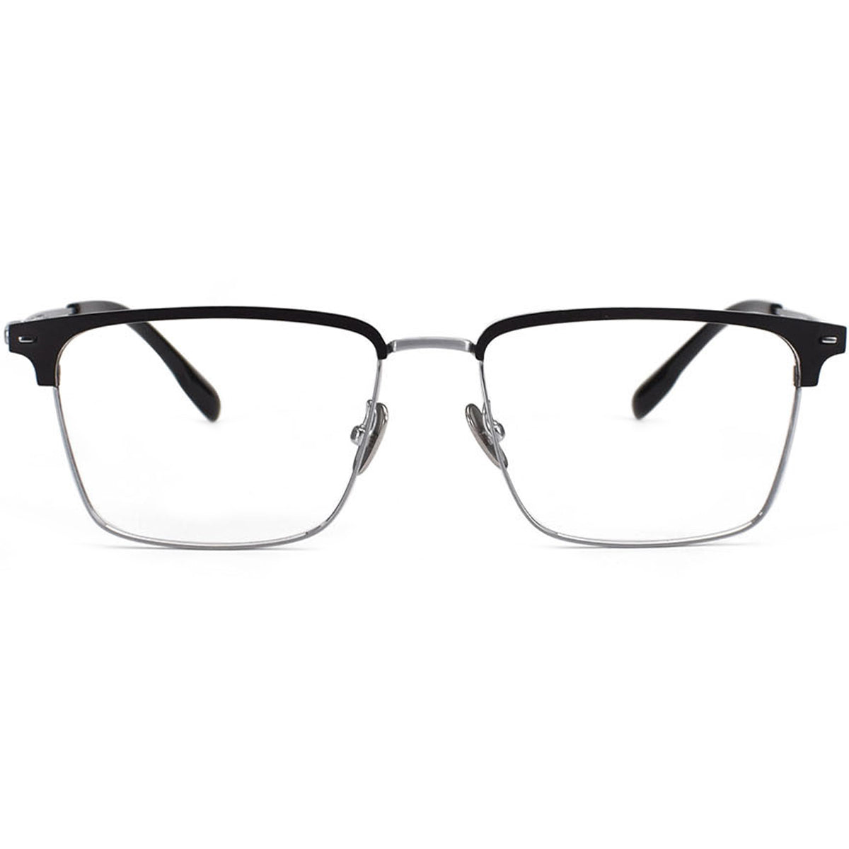 Browline Glasses EF1123 - Wide Frames for Men with Larger Heads