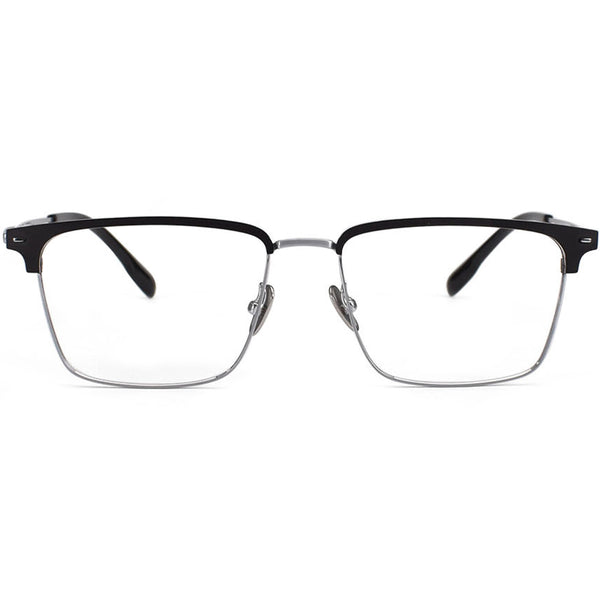 Browline Glasses EF1123 - Wide Frames for Men with Larger Heads