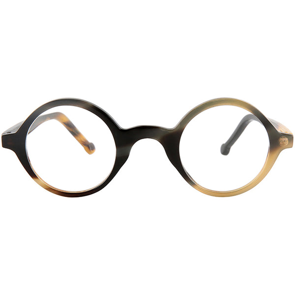 Buffalo Horn Round Glasses NJ1157