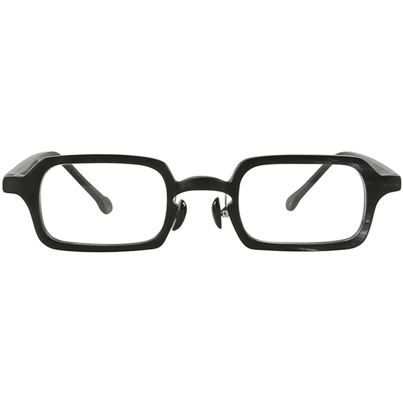 Buffalo Horn Rectangle Glasses NJ1103