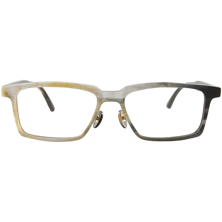 Buffalo Horn Rectangle Glasses NJ1183