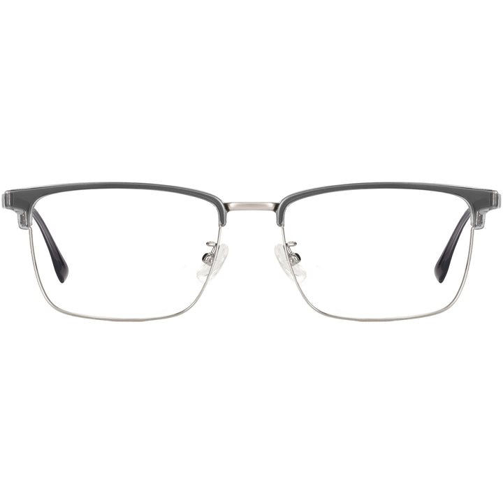 Browline Glasses EF1010 - Wide Frames for Men with Larger Heads