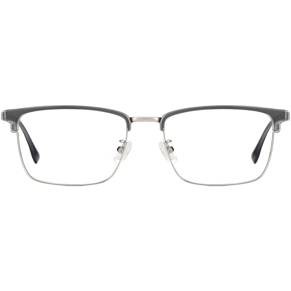 Browline Glasses EF1010 - Wide Frames for Men with Larger Heads